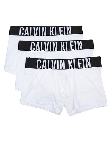 CALVIN KLEIN UNDERWEAR Boxer White 74% Cotton, 21% Recycled cotton, 5% Elastane