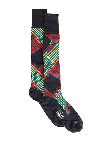 VIVIENNE WESTWOOD Socks & tights HIGH SOCK Black 85% Cotton, 12% Polyamide, 3% Elastane