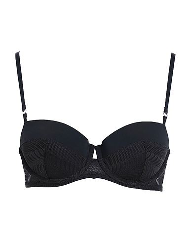 CALVIN KLEIN UNDERWEAR Reggiseno Nero 82% Nylon riciclato, 18% Elastan