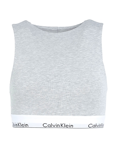 CALVIN KLEIN UNDERWEAR Soutien-gorge GRIGIO CHIARO 53% Coton, 35% Modal, 12% Élasthanne