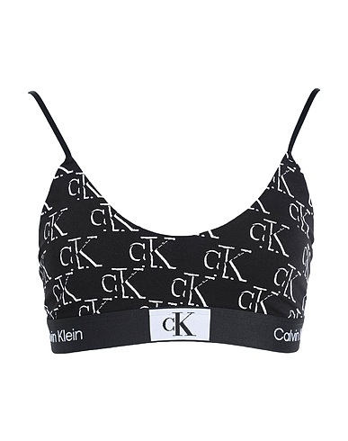 CALVIN KLEIN UNDERWEAR Bra Black 69% Cotton, 21% Recycled cotton, 10% Elastane