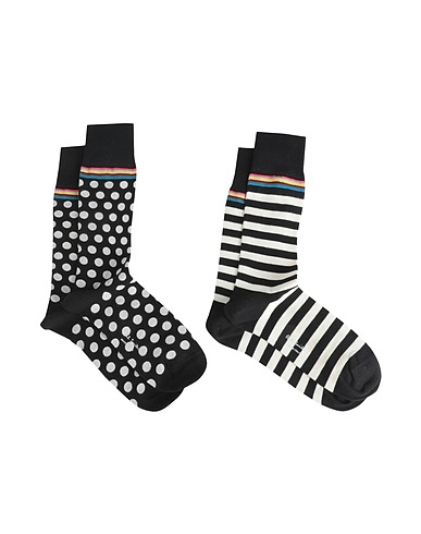 PAUL SMITH Socks & tights Black 88% Cotton, 11% Polyamide, 1% Elastane