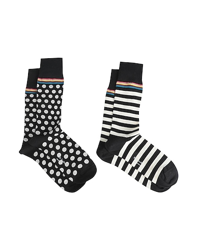 PAUL SMITH Socks & tights NERO 88% Cotton, 11% Polyamide, 1% Elastane