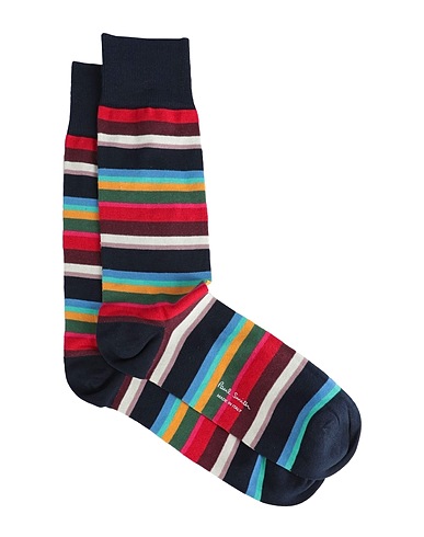 PAUL SMITH Socks & tights Navy 83% Cotton, 16% Polyamide, 1% Elastane
