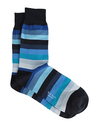 PAUL SMITH Socks & tights Navy blue 80% Cotton, 18% Polyamide, 2% Elastane