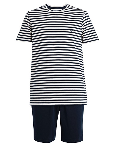 EMPORIO ARMANI Sleepwear Navy 95% Cotton, 5% Elastane
