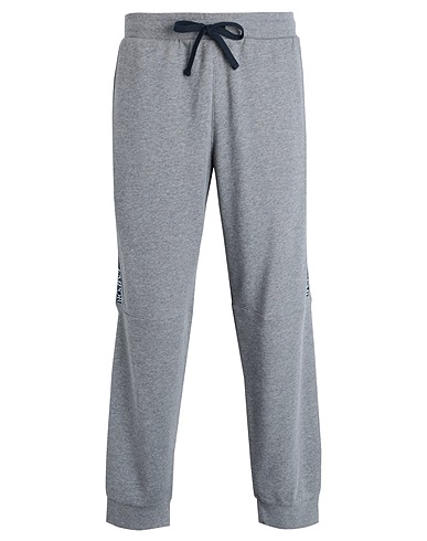 EMPORIO ARMANI Casual pants Grey 60% Cotton, 40% Polyester