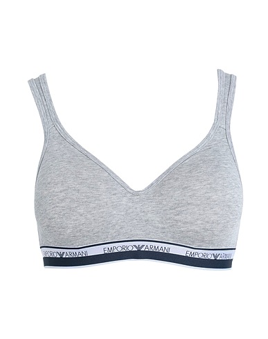 EMPORIO ARMANI Reggiseno Grigio 95% Cotone, 5% Elastan
