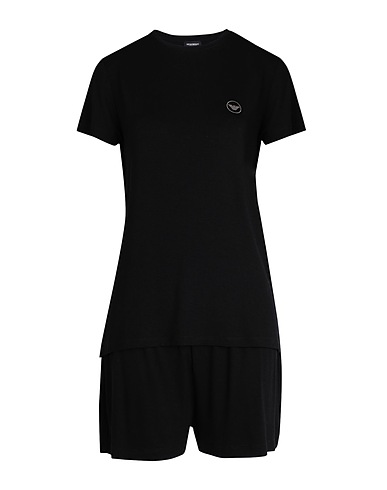 EMPORIO ARMANI Pyjama Schwarz 97% Viskose, 3% Elastan