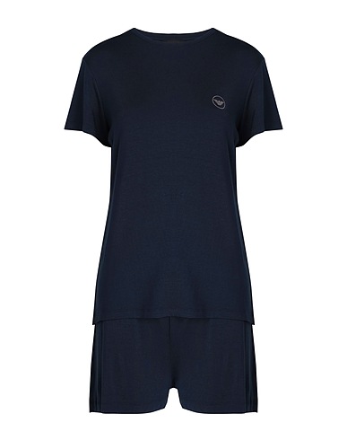 EMPORIO ARMANI Sleepwear Navy blue 97% Viscose, 3% Elastane