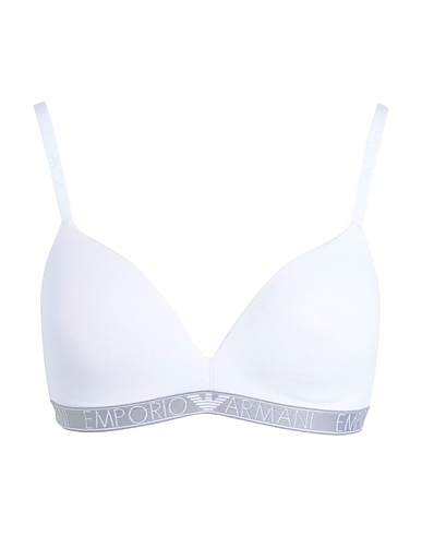 EMPORIO ARMANI Reggiseno Bianco 95% Cotone, 5% Elastan