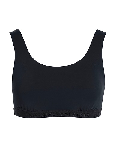 EMPORIO ARMANI Bra Black 85% Polyamide, 15% Elastane