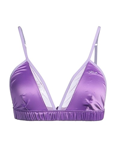 KARL LAGERFELD Bra Mauve 88% Polyester, 12% Elastane