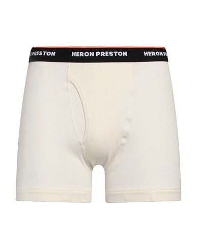 HERON PRESTON Boxer Ivory 95% Cotton, 5% Elastane, Polyamide, Polyester
