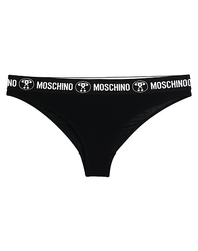 MOSCHINO Brief SWIM Black 92% Cotton, 8% Elastane