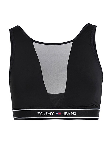 TOMMY JEANS Bra Black 79% Polyamide, 21% Elastane