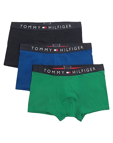 TOMMY HILFIGER Boxer Green 95% Cotton, 5% Elastane