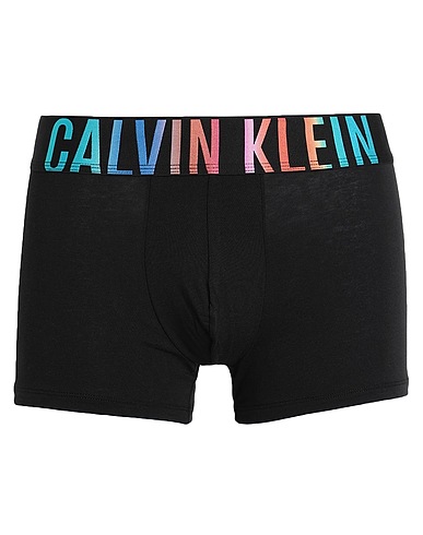 CALVIN KLEIN UNDERWEAR Boxer Black 74% Cotton, 21% Recycled cotton, 5% Elastane
