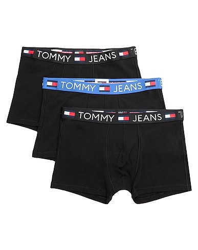 TOMMY JEANS Boxer Black 95% Cotton, 5% Elastane