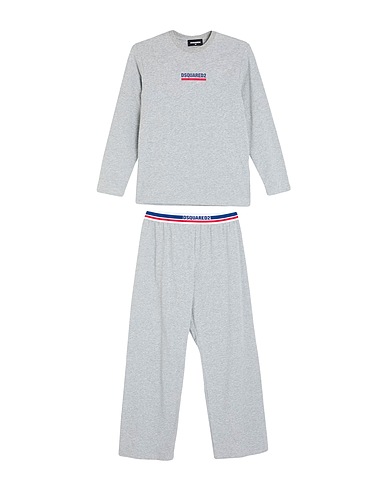 DSQUARED2 Sleepwear Light grey 95% Cotton, 5% Elastane