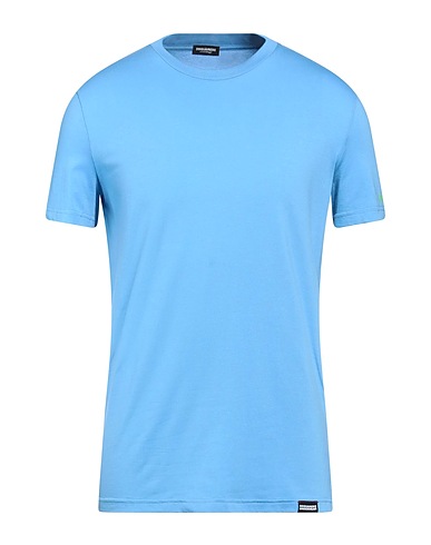 DSQUARED2 Undershirt Azure 95% Cotton, 5% Elastane