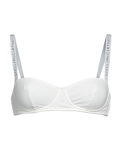 STELLA McCARTNEY Reggiseno Bianco 93% Cotone, 7% Elastan