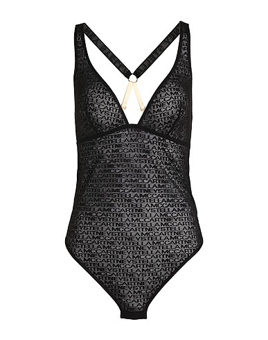 STELLA McCARTNEY Lingerie bodysuit Black 85% Polyamide, 15% Elastane