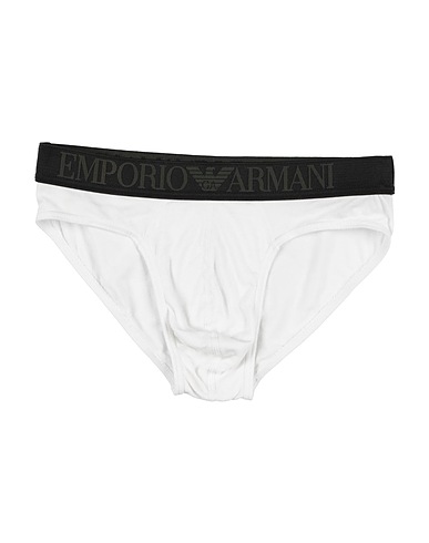 EMPORIO ARMANI Σλιπ Λευκό 95% Βαμβάκι, 5% Ελαστάνη