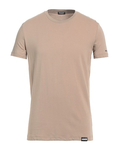 DSQUARED2 Undershirt Khaki 95% Cotton, 5% Elastane