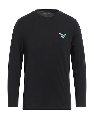 EMPORIO ARMANI Undershirt Black 95% Cotton, 5% Elastane
