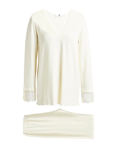 TWINSET UNDERWEAR Sleepwear Ivory 61% Modal, 35% Viscose, 4% Elastane, Polyamide
