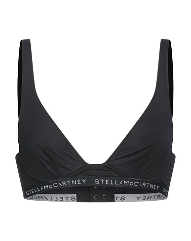 STELLA McCARTNEY Bra Black 93% Cotton, 7% Elastane