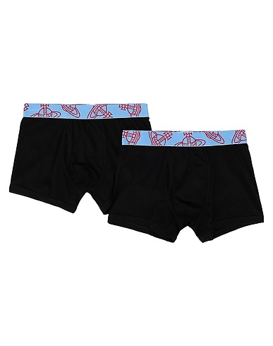 VIVIENNE WESTWOOD Boxer TWO-PACK BOXER SEAMLESS
 Black 94% Cotton, 6% Elastane