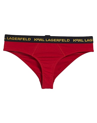 KARL LAGERFELD Slip Rosso 95% Cotone organico, 5% Elastan