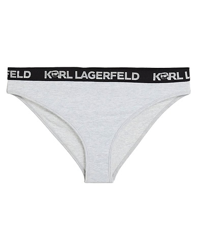 KARL LAGERFELD Brief Light grey 95% Organic cotton, 5% Elastane