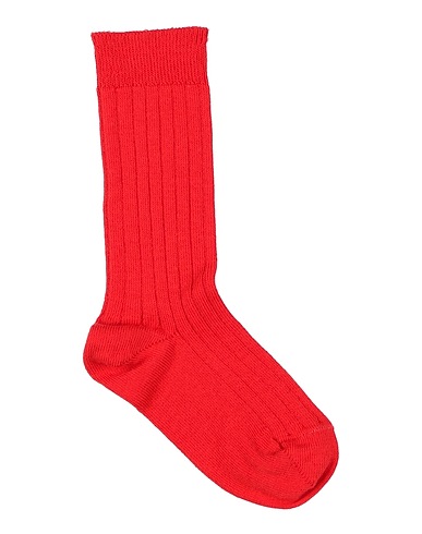 BONTON Socks & tights Red 79% Cotton, 18% Polyamide, 3% Elastane