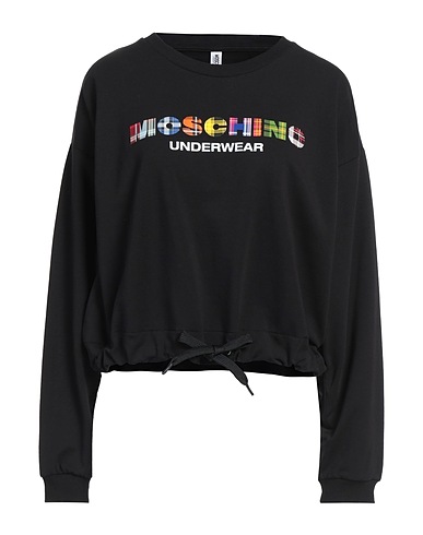 MOSCHINO Undershirt Black 95% Cotton, 5% Elastane