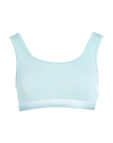 EMPORIO ARMANI Bra Light green 95% Viscose, 5% Elastane