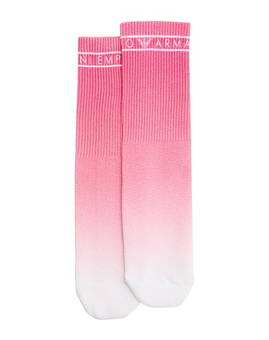 EMPORIO ARMANI Socks & tights Pink 87% Polyester, 11% Polyamide, 2% Elastane