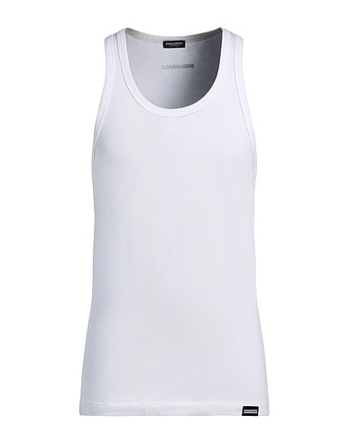 DSQUARED2 Undershirt White 95% Cotton, 5% Elastane