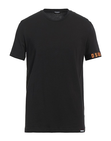 DSQUARED2 Undershirt Black 95% Cotton, 5% Elastane
