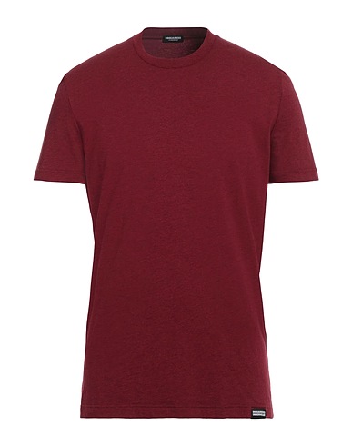DSQUARED2 Undershirt Burgundy 95% Cotton, 5% Elastane