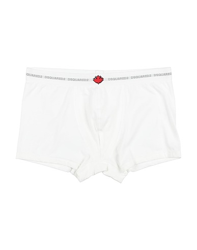 DSQUARED2 Boxer Bianco 95% Cotone, 5% Elastan