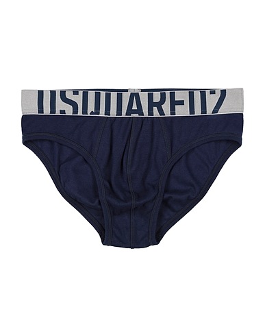 DSQUARED2 Brief UNDERWEAR Navy blue 98% Cotton, 2% Elastane