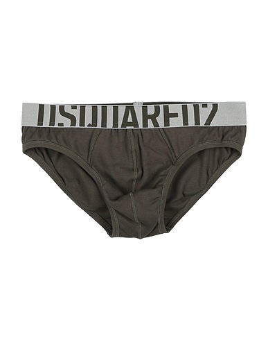 DSQUARED2 Brief UNDERWEAR Military green 98% Cotton, 2% Elastane