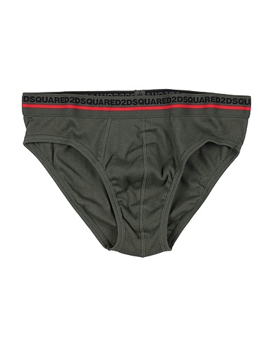 DSQUARED2 Slip Verde militar 100% Algodón