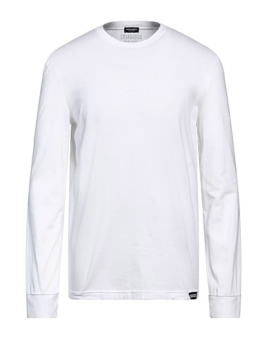 DSQUARED2 Undershirt White 95% Cotton, 5% Elastane