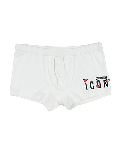 DSQUARED2 Boxer Bianco 89% Cotone, 11% Elastan