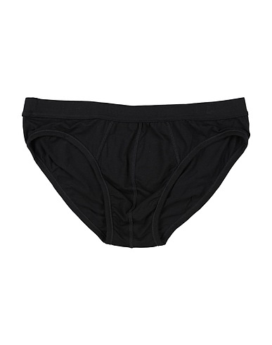 DSQUARED2 Brief ICON UNDERWEAR Black 89% Cotton, 11% Elastane