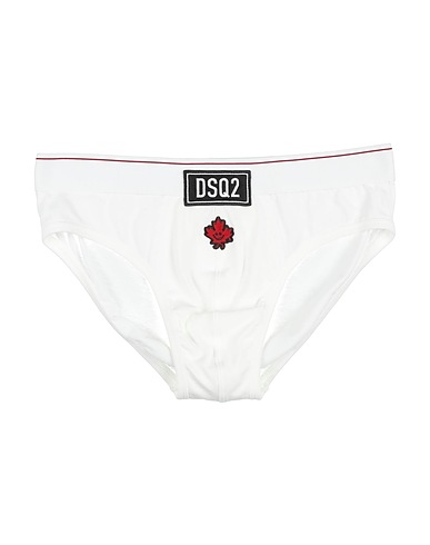 DSQUARED2 ショーツ ホワイト コットン 95% / ポリウレタン 5%